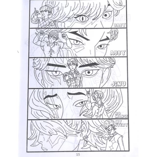 changkid สมุดภาพระบายสี K-Pop Demon Hunters ไอดอลนักล่าปีศาจ สุดเท่ ระบายเพลิน ฟรีสติกเกอร์