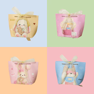 🎁INS ถุงกระดาษของขวัญแนวนอน - Horizontal Gift Bag