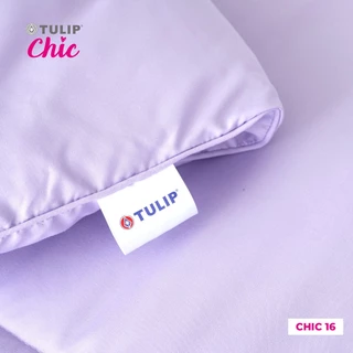 TULIP CHIC สีพื้น CHIC16 โทนสีม่วงพาสเทล ชุดผ้าปู ผ้าห่มนวม สไตล์มินิมอล สัมผัสนุ่มไม่ระคายผิว