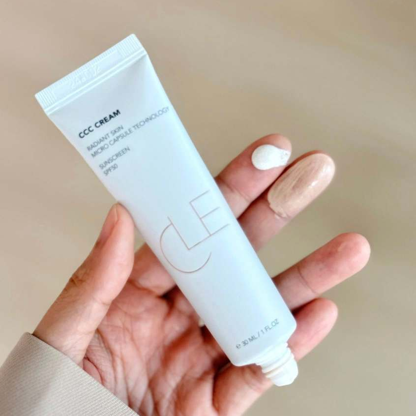 แบ่งขายพร้อมส่ง ซีซีซีครีม CLE COSMETICS CCC Cream SPF50