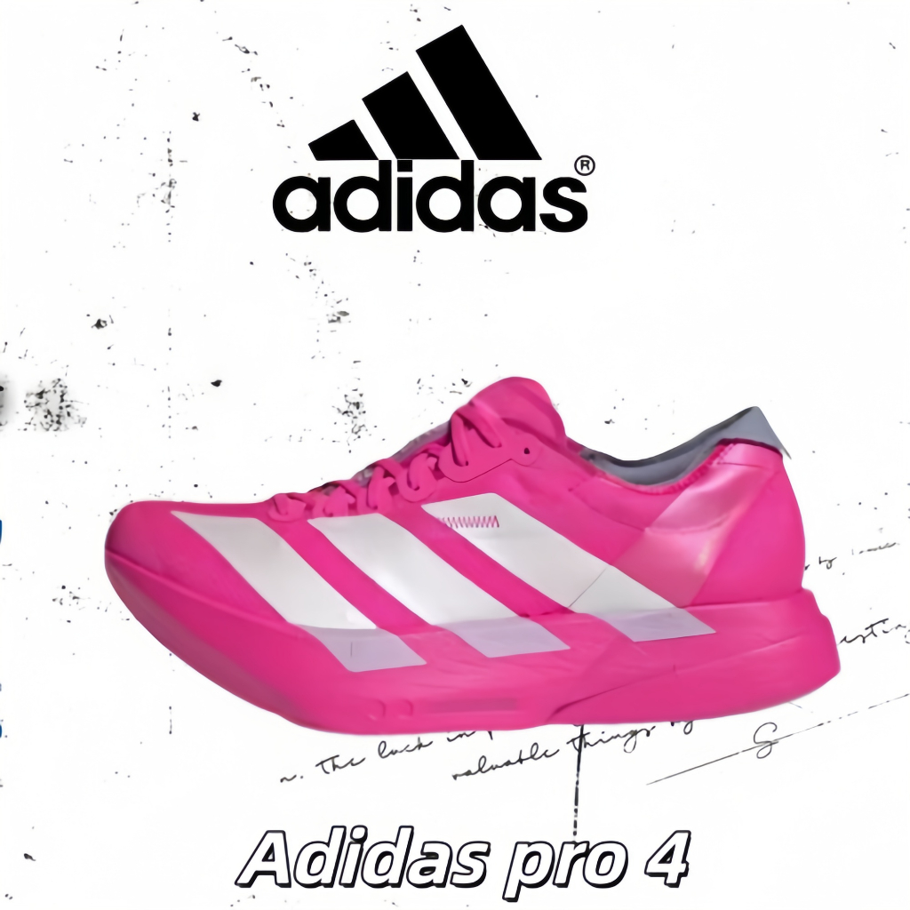 👟ของแท้ 100 %✅ adidas Adizero Adios Pro 4  JR1269 Outdoor commuting running casual shoes