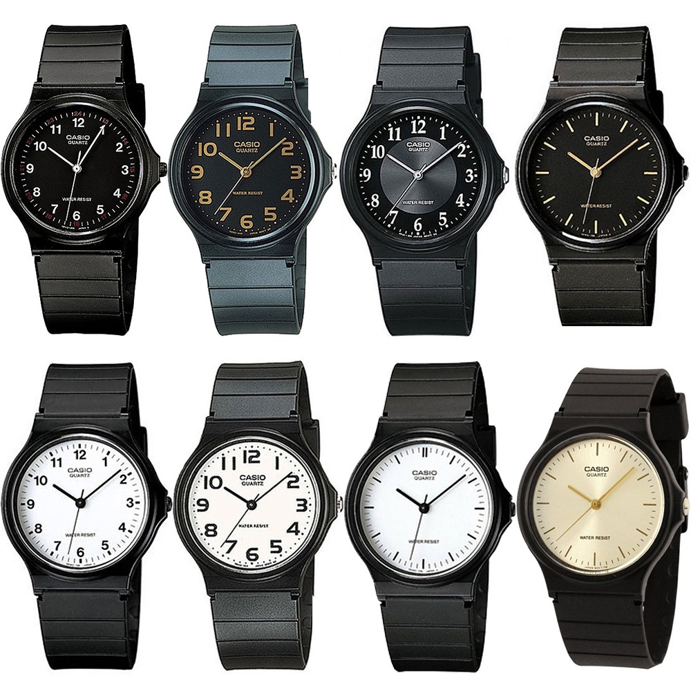 Casio Standard ผู้ชาย รุ่น MQ-24(MQ-24-1B,MQ-24-1B2,MQ-24-1E,MQ-24-7B,MQ-24-7E,MQ-24-9E)