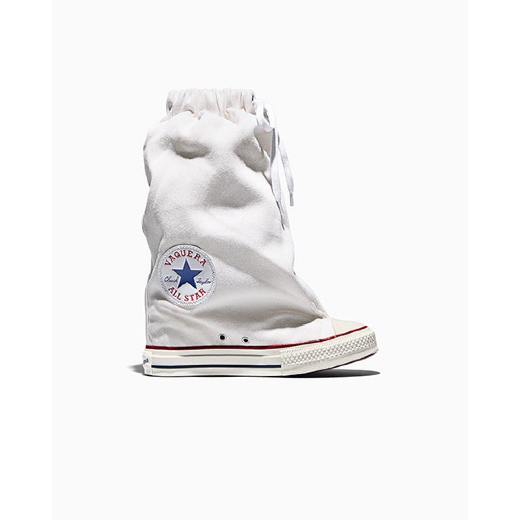 Converse X Vaquera X-Hi Slouchy Wedge White