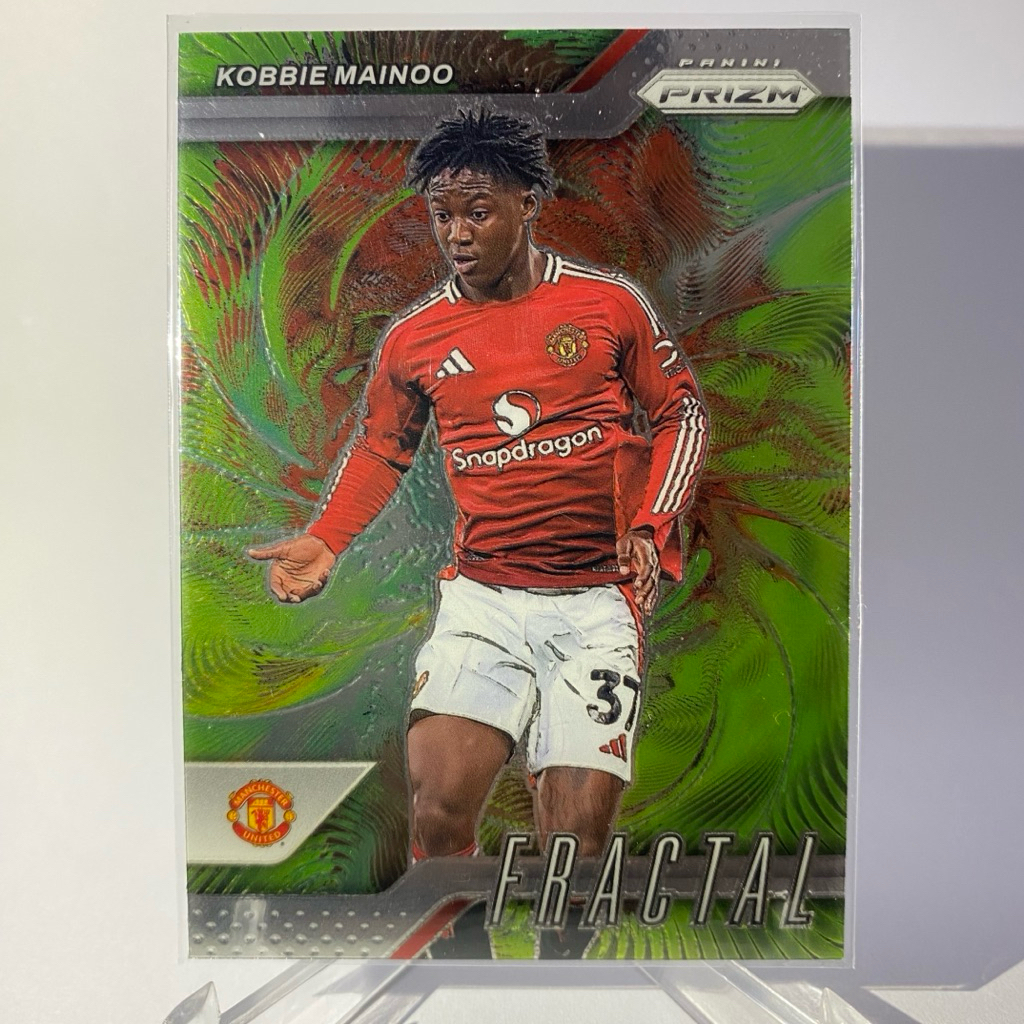 การ์ดนักฟุตบอล KOBBIE MAINOO,  MANCHESTER UNITED, PANINI PRIZM 2025