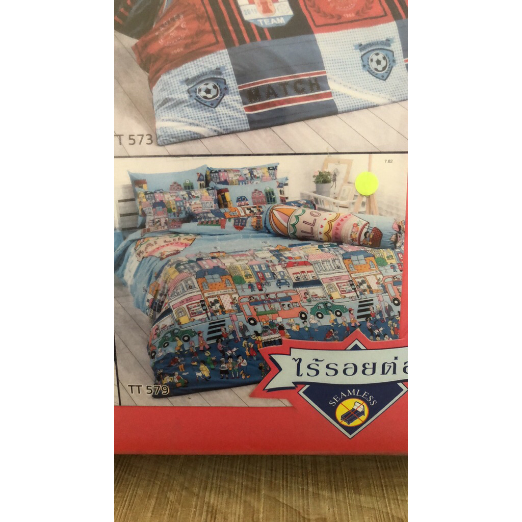 ToToชุดผ้าปูที่นอน5ฟุต