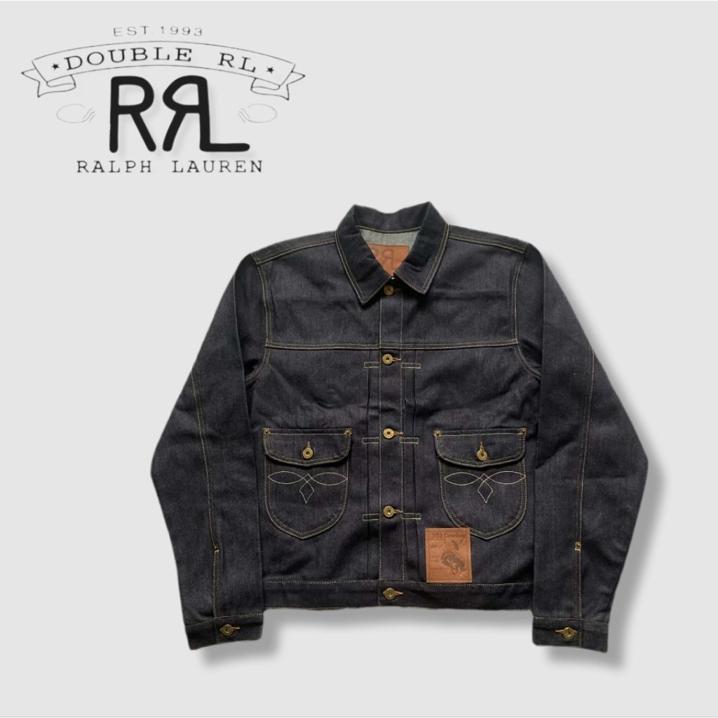 Double RL 381 Cowboy Selvage Denim Jacket