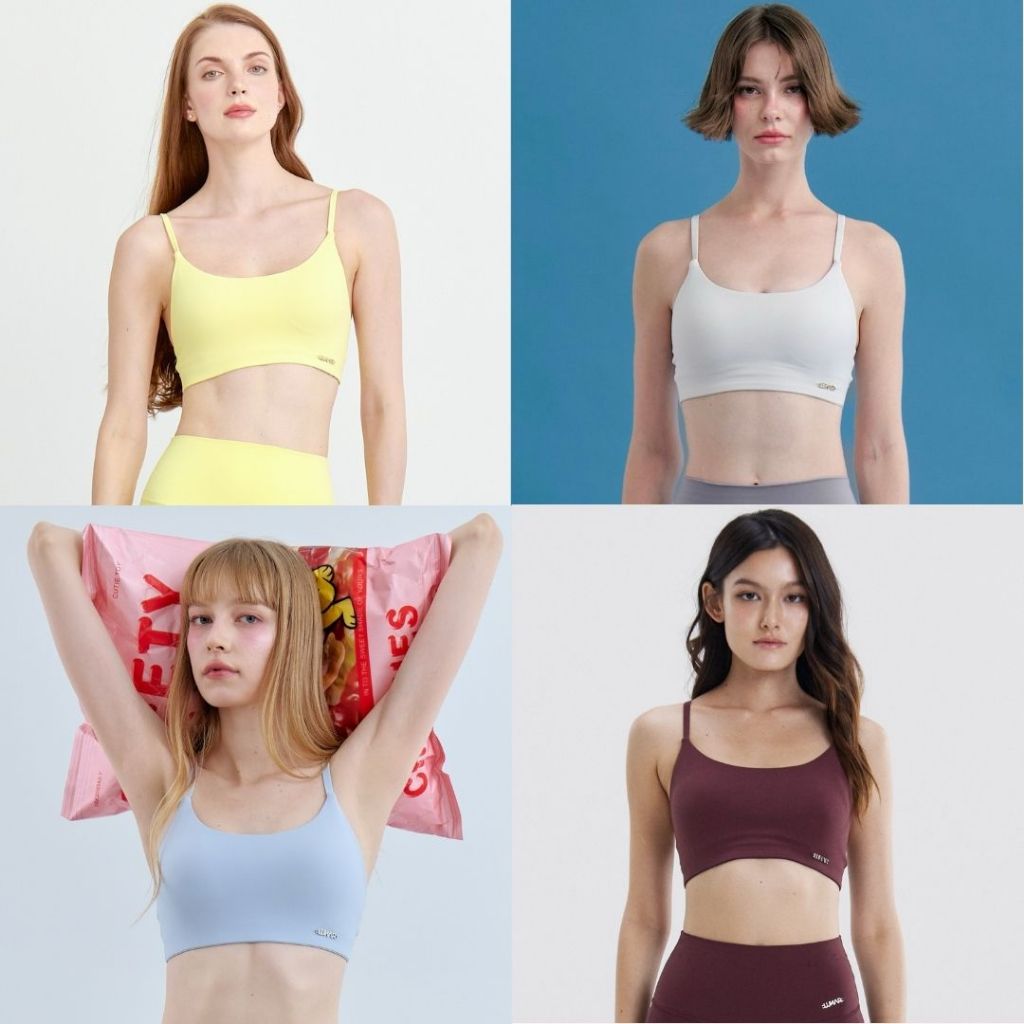 Tilly Bra - บราสายเดี่ยวสุดคลาสสิคตัวสั้น So cute ม้าก ><' ฟองน้ำสามารถใส่เพิ่มหรือถอดออกก็ได้ค่า🥰