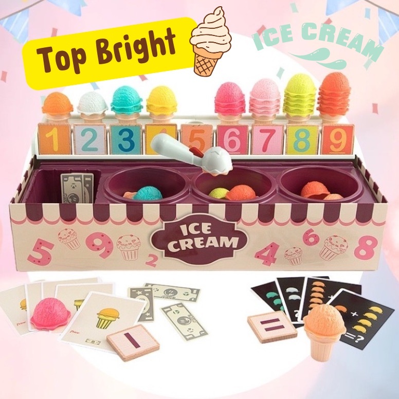 ของเล่นไอติม Ice-Cream Top Bright -