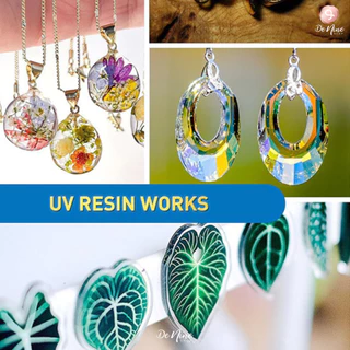 พร้อมส่ง!! UV resin เรซิ่น ชนิดแข็ง ยูวีเรซิ่น แบบแข็ง สำหรับงาน DIY ถูกที่สุด (01RS002)