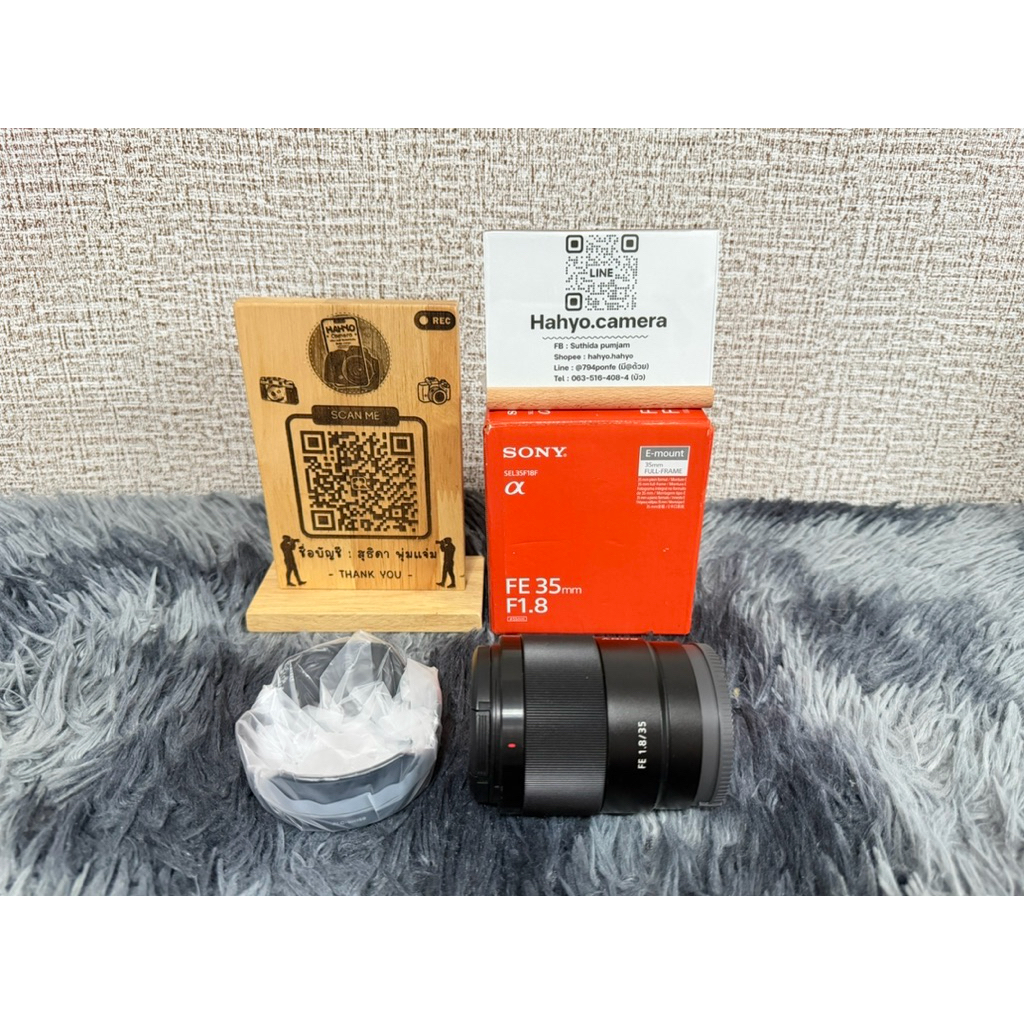 Lens Fe35mm f1.8 for Sony ละลายหลังเทพ🌷 มีบริการส่งด่วนใน กทม. 🎄
