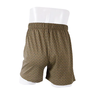 ARROW LITE BOXER SHORTS กางเกงบ๊อกเซอร์ชาย พิมพ์ลาย สีน้ำตาล รุ่น ZX611BR