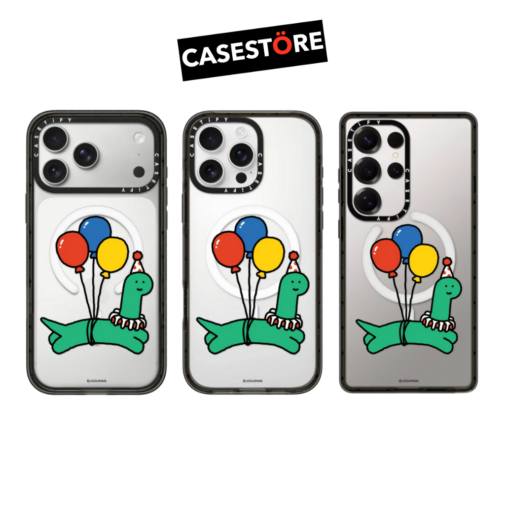 [🦕พร้อมส่ง🦕] CASETiFY | JOGUMAN - Brachio in Circus Case #ของแท้ #For iPhone & Samsung