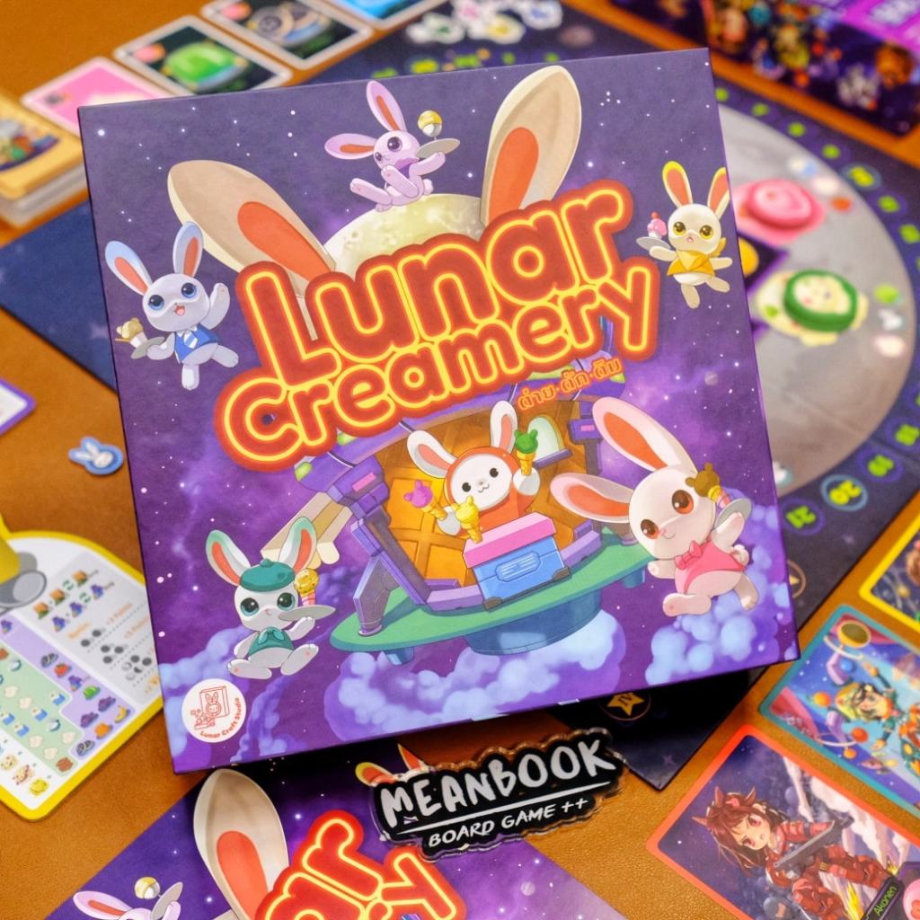 Lunar Creamery ต่าย-ตัก-ติม Board Game [C1/E(30)]