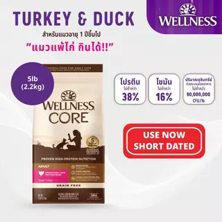 [ลดล้างสต๊อก Short Expired] WELLNESS CORE อาหารแมวพรีเมี่ยม มีให้เลือกหลายสูตรทุกช่วงวัย (แมวเด็ก - แมวโต)