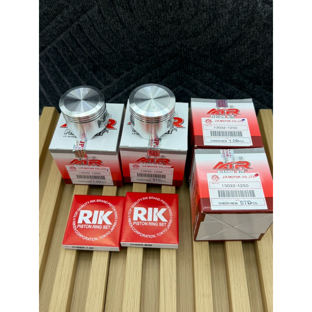 ลูกเชียรหัวเต็มมีขนาด53-54มิลลูกสูบสลัก13มิลราคาต่อ1ชุดลูกสูบยังไม่ปาดหลบวาล์ว