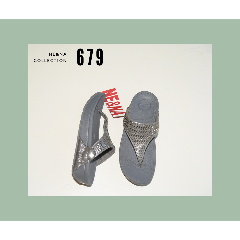 รองเท้าเเฟชั่นผู้หญิงเเบบเเตะ Flip Flop No. 679 NE&NA Collection Shoes
