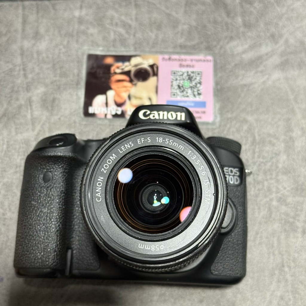 canon 70d พร้อมใช้งาน