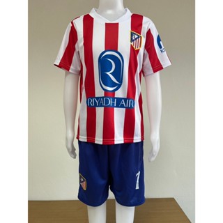 ชุดวอร์มฟุตบอลเด็ก เสื้อเด็ก Atlético Madrid ใหม่ล่าสุด ไซส์…