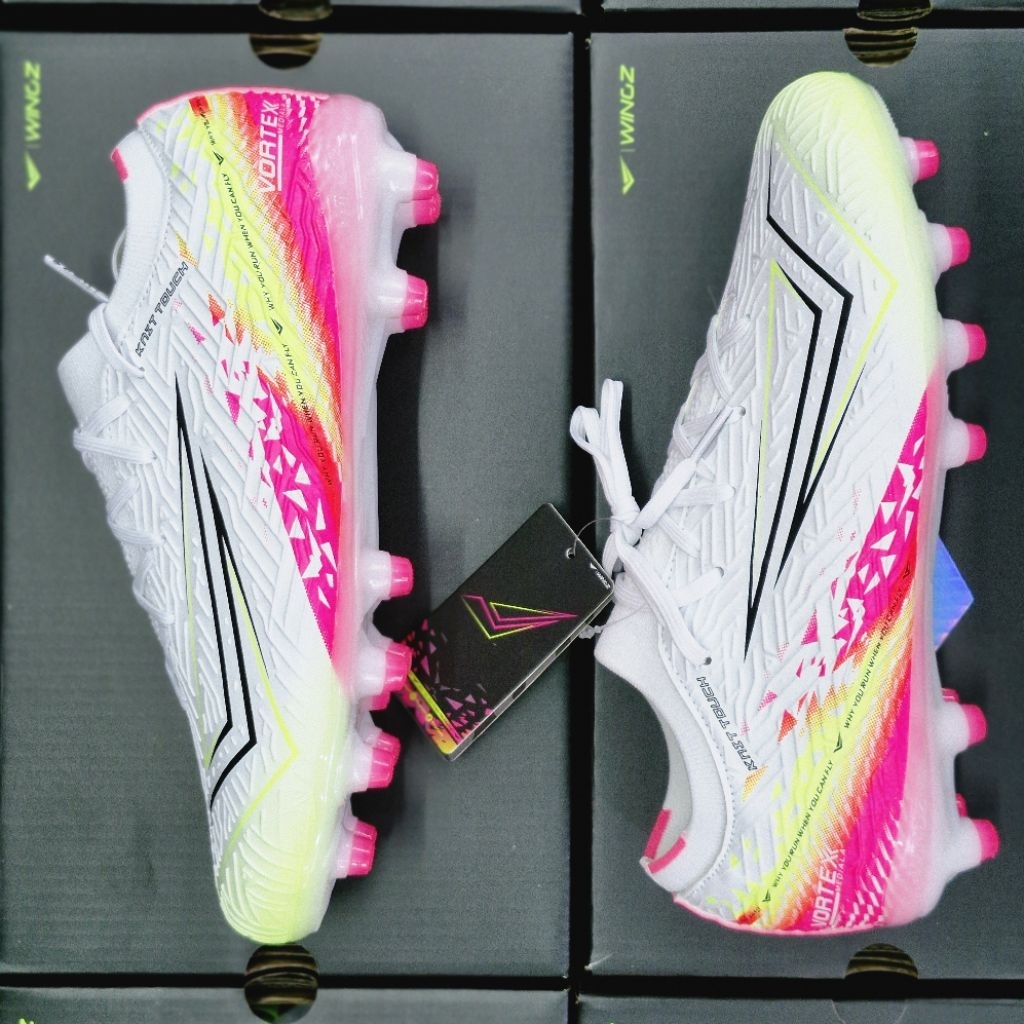 รองเท้าสตั๊ด Wingz Vortex New Collection 2025 รองเท้าฟตบอล กระชับ นำหนักเบา สวมใส่สบาย - รูปที่ 3
