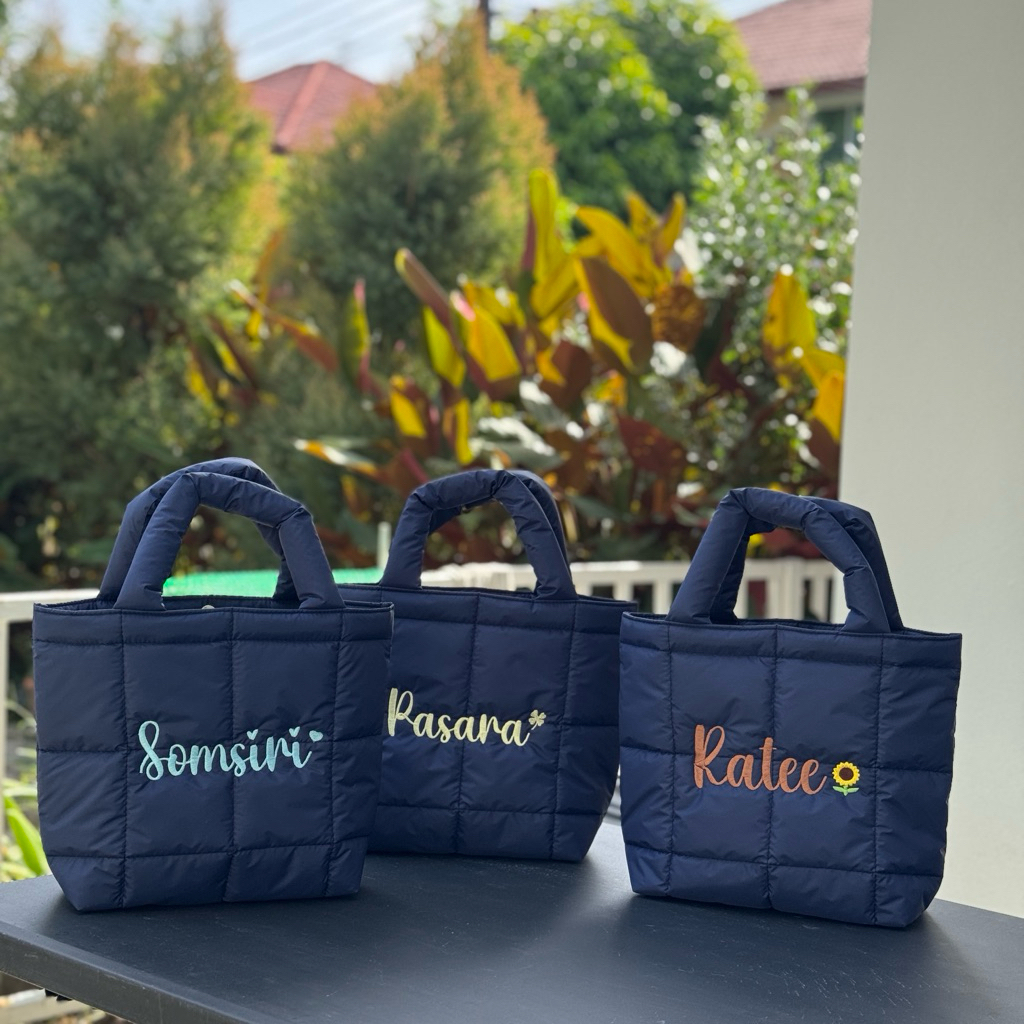 MINI POOFY BAG - size 12x9.5x4 นิ้ว