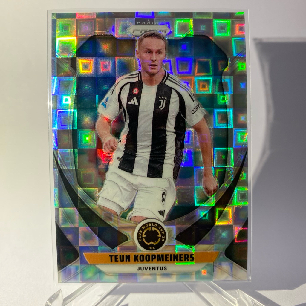 การ์ดนักฟุตบอล TEUN KOOPMEINERS, (PRIZM), JUVENTUS, PANINI PRIZM 2025
