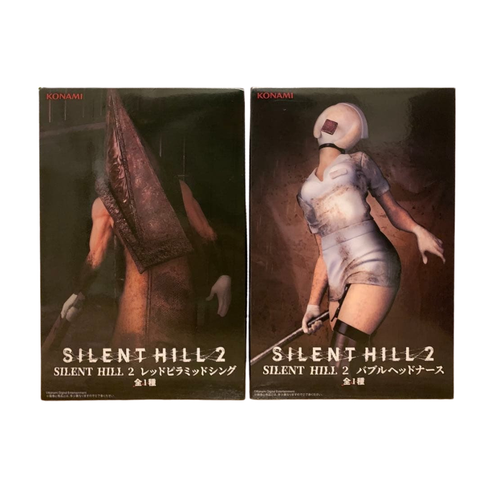 KONAMI SILENT HILL 2 Bubble Head Nurse Pyramid Head Figure Japan