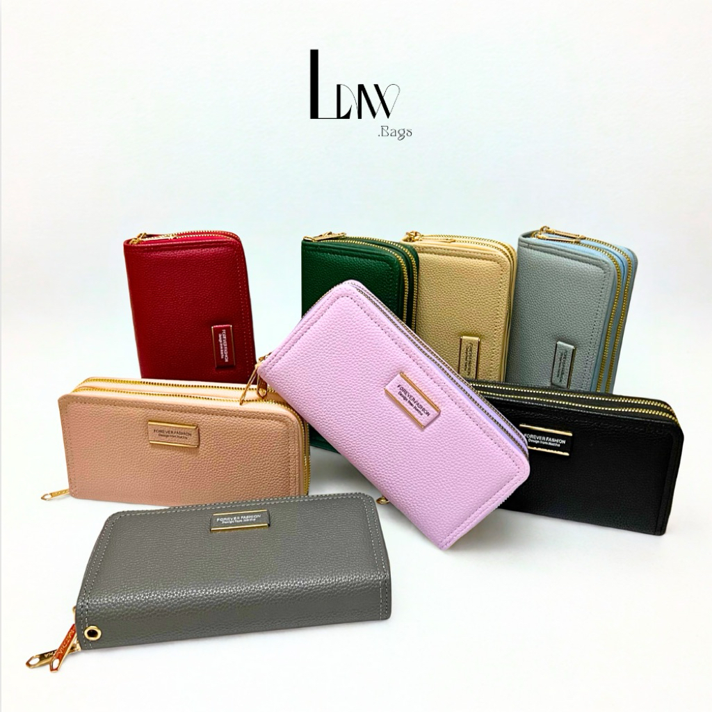 กระเป๋าสตางค์ 2 ซิป แบรนด์แท้ พร้อมส่ง