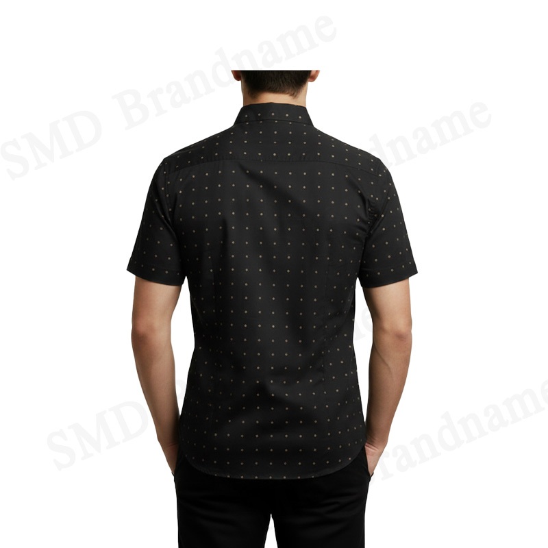 Guy Laroche เสื้อเชิ้ตแขนสั้นผู้ชาย รุ่น Man's Short Sleeves Shirt Code: BAC5220P4BL - รูปที่ 3