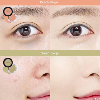 แท้💯ส่งไว🚀 The Saem Cover Perfection Pot Concealer 4g Green / Peach Beige คอนซีลเลอร์ปกปิดรอยคล้ำ ดำ แดง #VV