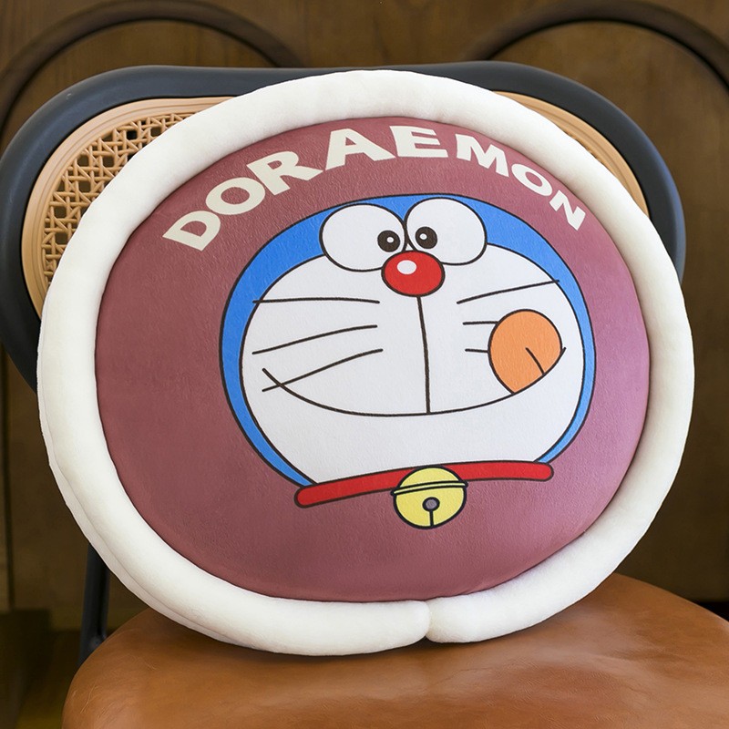 Doraemon หมอนโดรายากิ ลิขสิทธิ์เเท้% แบรนด์  โดราเอมอน หมอนพิงสำหรับโซฟา ห้องนั่งเล่น หรือห้องนอน 40cm - รูปที่ 3