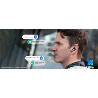 [ประกันศูนย์ไทย] TOZO AeroSound 6 Pro หูฟังบลูทูธ หูฟังไร้สาย หูฟังอินเอีย แบตอึด Bluetooth 5.4 IPX8 Game