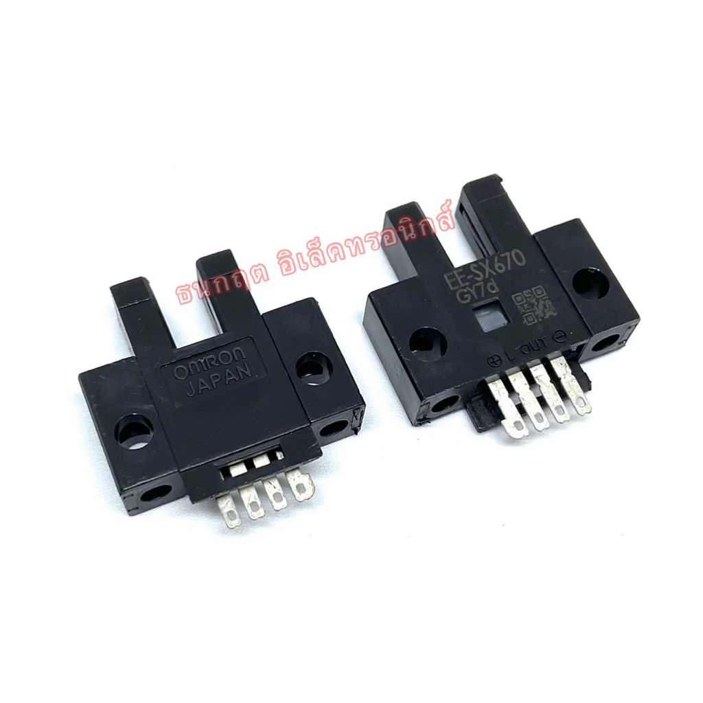 EE-SX670 Photo microsensor OMRON เซนเซอร์ก้ามปู 5-24VDC Output NPN โฟโตไมโครเซนเซอร์