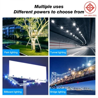 KKSKY Spotlight LED สปอตไลท์ โคมสปอร์ตไลท์ ไฟสว่าง (ใช้ไฟบ้าน220V) แสงขาว กันน้ำ กันฝุ่น IP67 30W 50W 150W 200W 300W