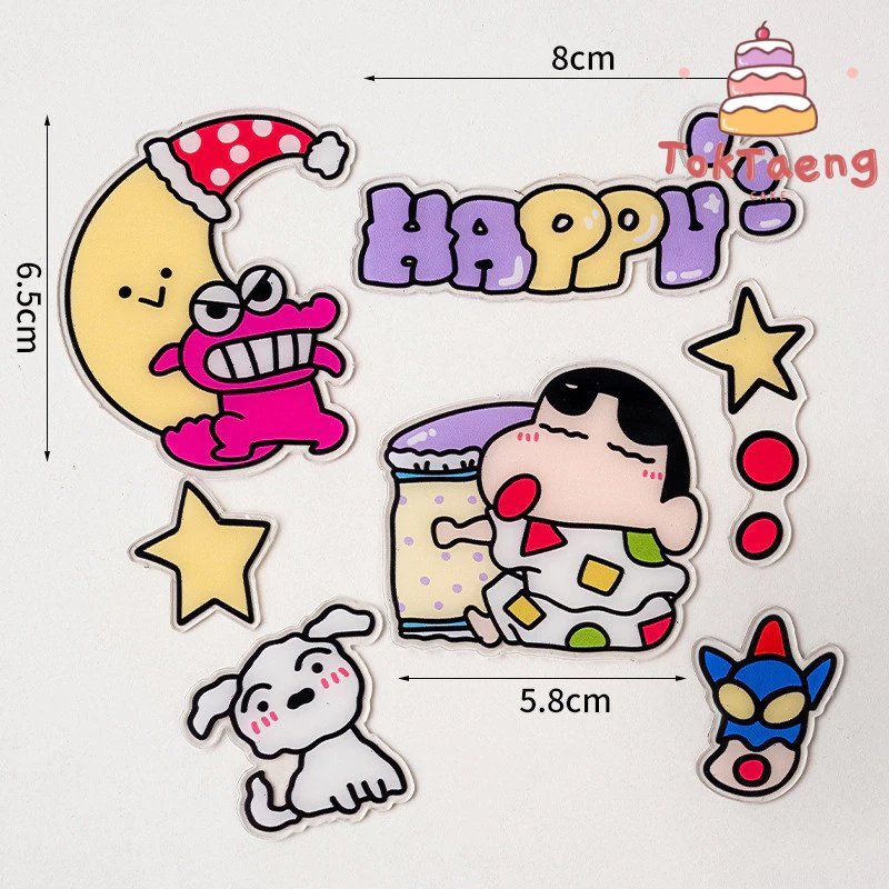 ชินจัง ตุ๊กตาชินจัง ตกแต่งเค้ก
