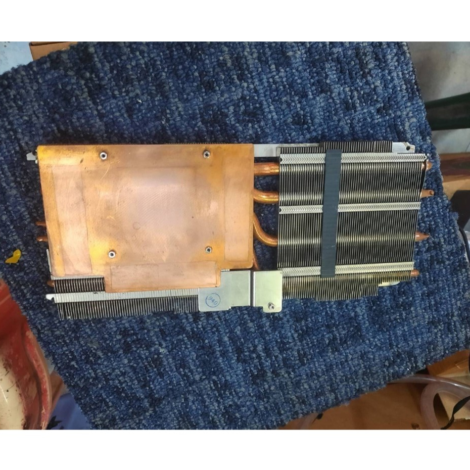 ซิ้งระบายความร้อนการ์ดจอระบายความร้อน สําหรับ ZOTAC/Sotec GTX1080ti 11GB AMPมือสอง