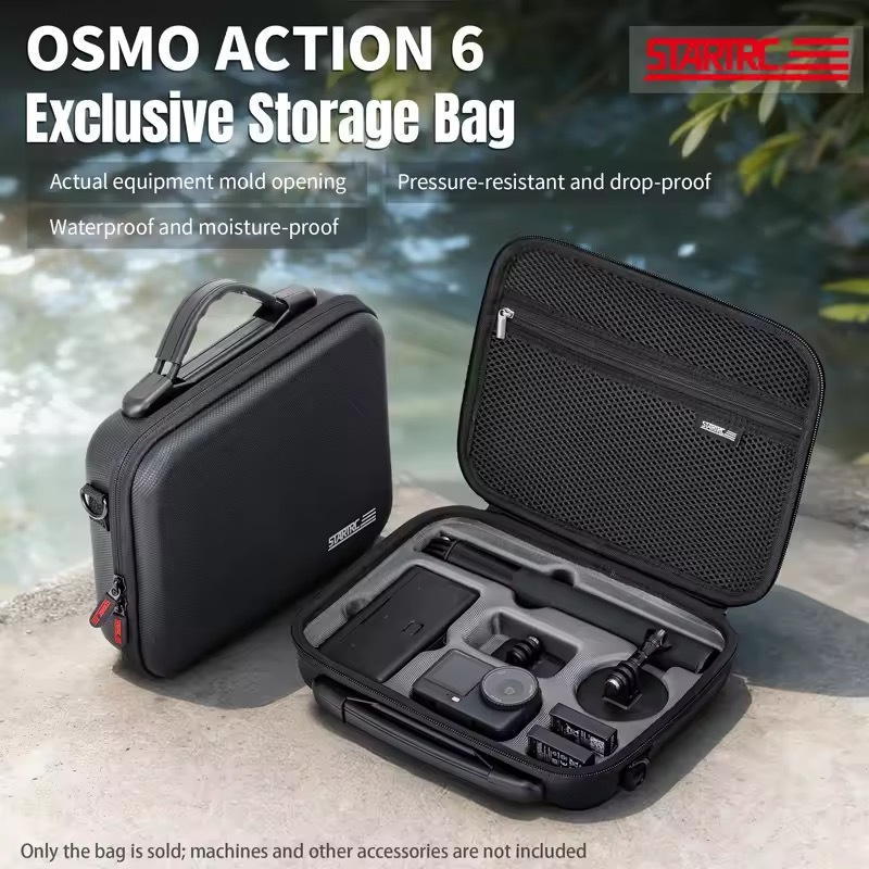STARTRC Carrying Bag for DJI Action 6 Creator Combo กระเป๋าถือ สะพายข้าง สําหรับ DJI Action 6