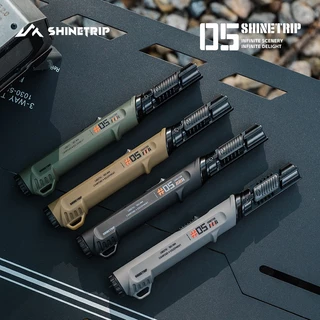 ShineTrip a566 a570 Torch ไฟฟู่ (ต้องเติมแก๊ส) หัวหมุนได้ 90 องศา ปรับความแรงได้ มีปุ่มเซฟตี้ล๊อค