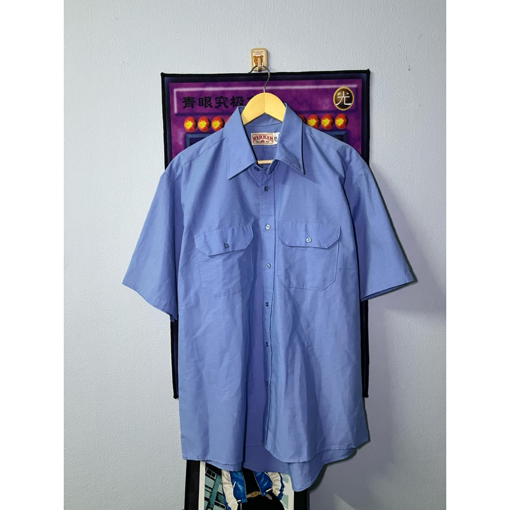 Red kap workwear shirt