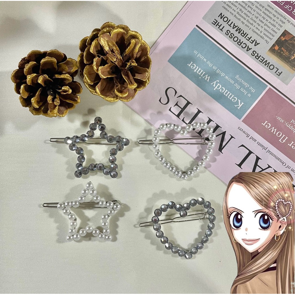 [Handmade hair clips ] กิ๊บติดผมตามอนิเมะ sugar sugar rune