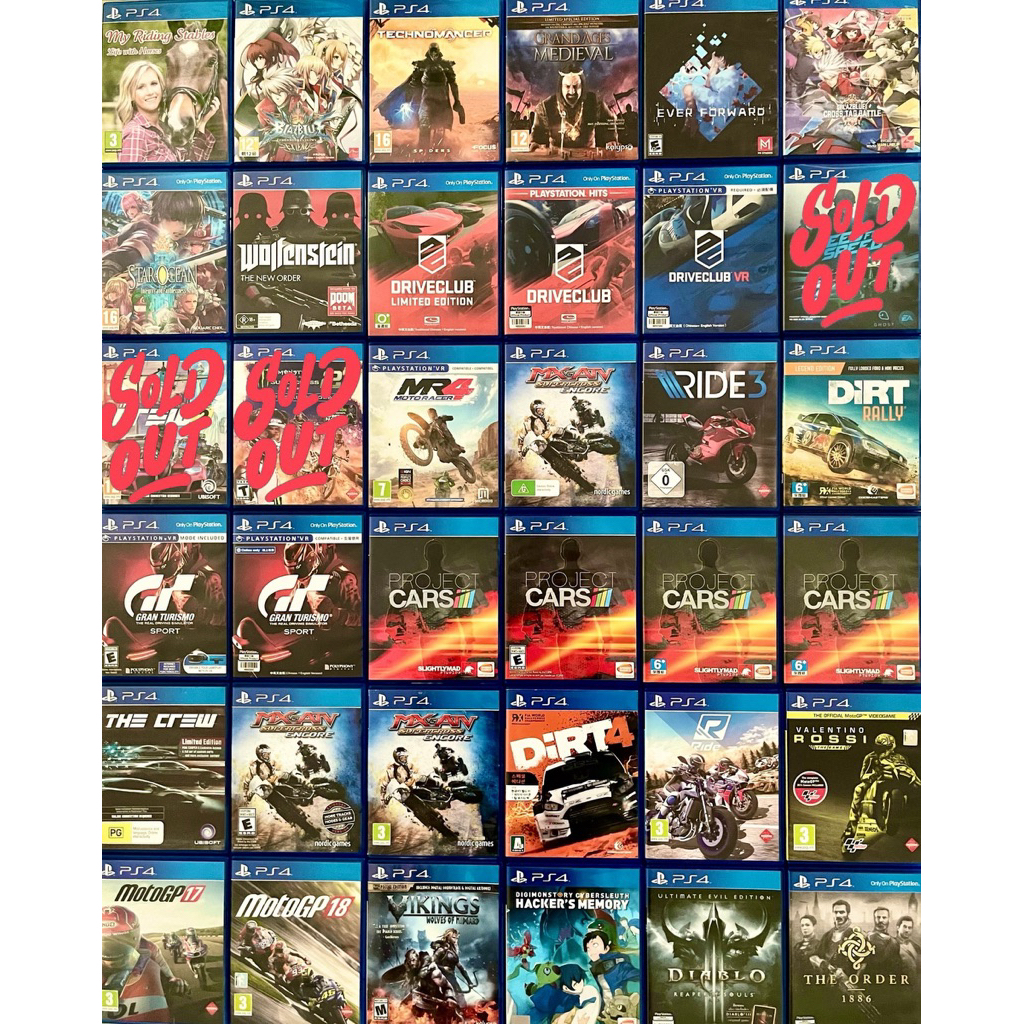 แผ่นเกม Ps4 มือสอง (4)