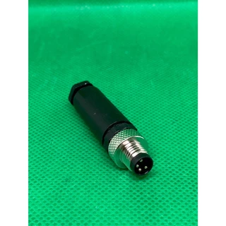 Easyturn 1Pc M8 Sensor Connector 3/4 Pin Male/Female Straight Angle Plug