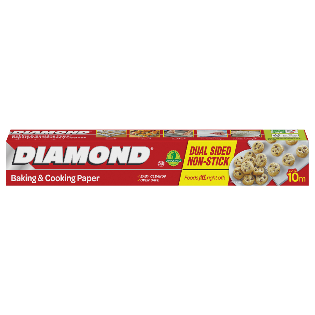 ไดมอนด์ กระดาษรองอบ Diamond Baking & Cooking Paper 30เซ็น x 10เมตร