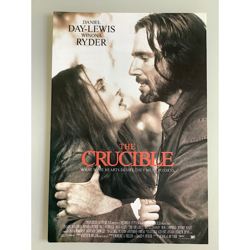 NO.0044  HANDBILL ใบปลิวแนะนำภาพยนตร์มือสอง THE CRUCIBLE - 1997 20TH CENTURY FOX