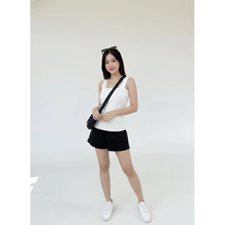 🍒Ninamee มาใหม่ เสื้อกล้ามคอเหลี่ยมรุ่นเต็มตัว อก28-40 นิ้ว เสื้อกล้ามไหมพรมคุณภาพดี เป็นทรง #NN43