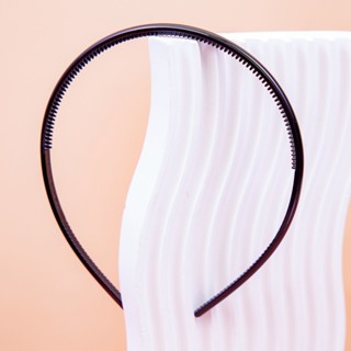 ที่คาดผมสีเรียบ เงา สำหรับผู้ชาย ผู้หญิง