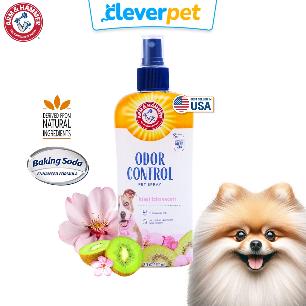 [ส่งฟรี🇹🇭] ARM & HAMMER สเปรย์กำจัดกลิ่นสุนัข สเปรย์กำจัดกลิ่นเหม็น Dog Odor Spray CleverPet
