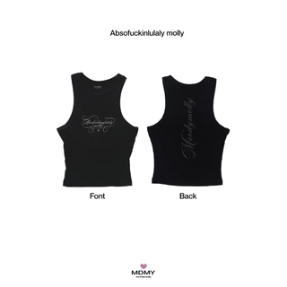 moodymolly เสื้อกล้ามผู้หญิง รุ่น Absof*ckinlutaly tanktop