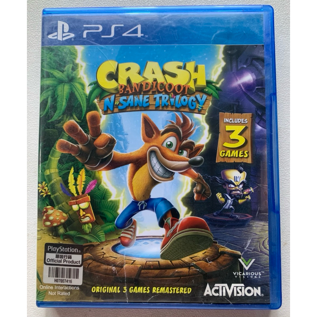 เกม Crash/Bandicoot/N Sane Trilogy (PS4)มือสอง