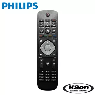 รีโมททีวี ฟิลิปส์ อะไหล่ทีวี PHILIPS TV Remote Control รุ่น YKF346-001 Part No. 996590009359