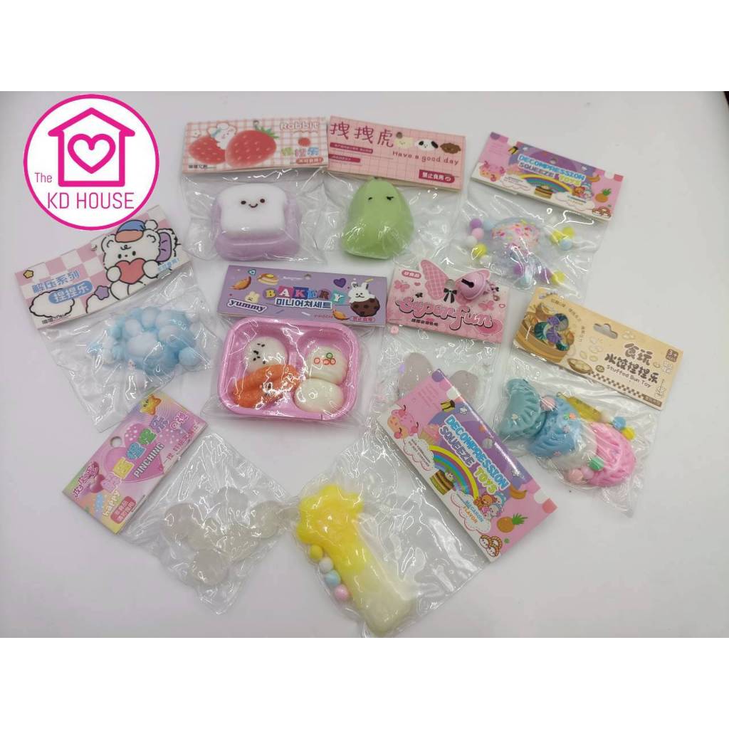 ของเล่นเด็ก ของเล่นสกุชชี่ ทาบะสุชชี่ ของเล่นราคาถูก พร้อมส่ง (คละแบบ) – โปรปัง